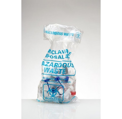 Sac autoclavable haute temperature (121