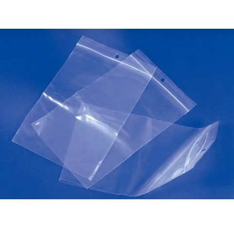 Sachet en polyethylene 350 x 450 mm sans plage d'ecriture