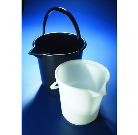 Seau PE usage intensif 170 l blanc