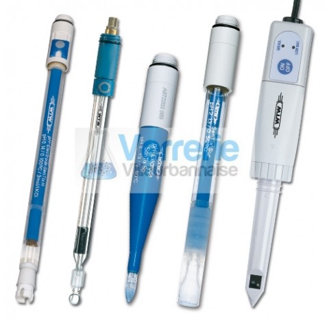 Electrode WTW combinee de pH pour mesures de surfaces, papier, film, etc., tete a vis SenTix Sur