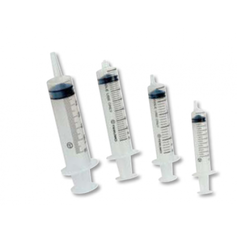 Seringue 20 ml 3 pièces Terumo embout excentré, boite de 50