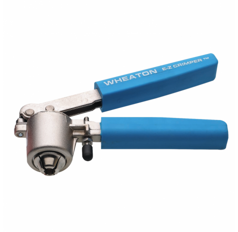 Sertisseur E-Z pour fixation de scellages aluminium de 20 mm sur les fioles/flacons a serum.Utilise 