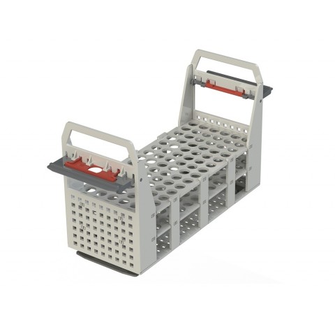 Support de 90 tubes a essai diam 12/13 mm longueur 75 mm convient pour B13,B17,B19,B27,B33,BT19 et B