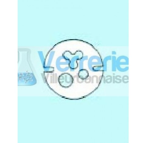 Support en PTFE pour les viscosimetres Cannon-Fenske Routine seulement pour mesures automatiques Mod