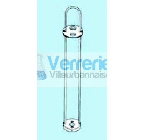 Support en acier inoxydable de viscosimetres micro Ostwald pour mesures manuelles et automatiques Mo