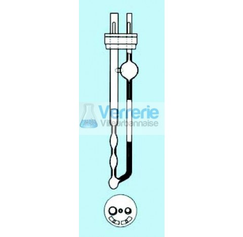 Support en polyamide pour les tubes de Cannon-Fenske Routine, Cannon-Fenske ascendants et tous les v