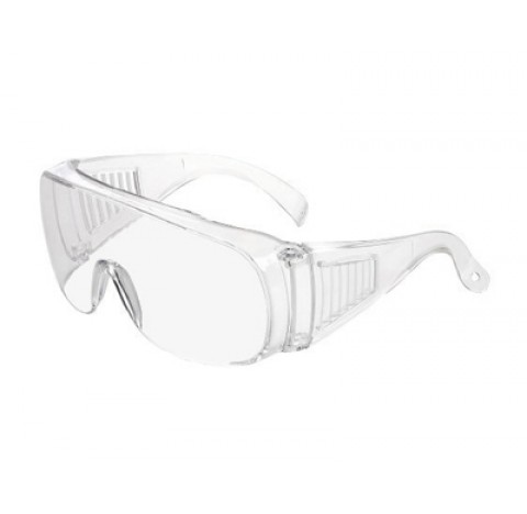 Surlunettes de securite 520 superimposable sterilizable,Lunettes pour visiteurs ou a usage unique<br