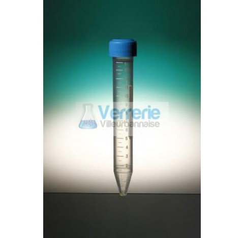Tube fond conique 15ml Polypropylene naturel TC15A-01