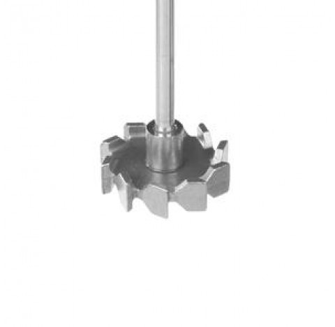 Tige d'agitation turbine diam de pale 50mm diam de tige 7mm long 400mm turboagitation, pour agitatio