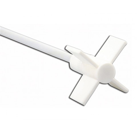 Tige d'agitation en croix, l. 35cm, diam. d'agitation 5cm, PTFE coated