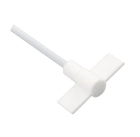 Tige d'agitation droit, l. 35cm, diam. d'agitation 6cm, PTFE coated