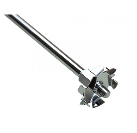 Tige a disque dissolveur diam. helice 42 mm diam de la tige 8 mm long de l'arbre 350 mm vitesse max 