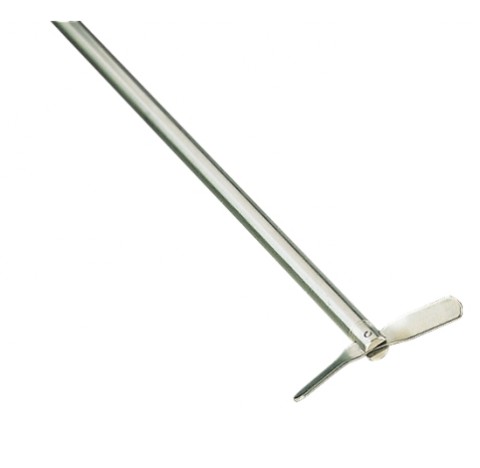 Tige a pales basculantes diam. helice 100/24 mm diam de la tige 8 mm long de l'arbre 550 mm vitesse 