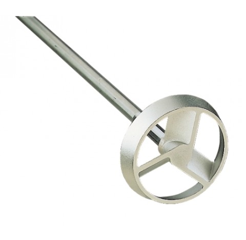 Tige d'agitation a turbine inox diam turbine 70 mm , diam de tige 8 mm , long d'arbre 400mm vitesse 