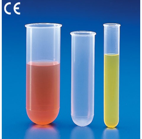 Tubes a centrifuger cylindriques 110ml diam.40mm haut.119mm (x25) en polypropylene autoclavable plas
