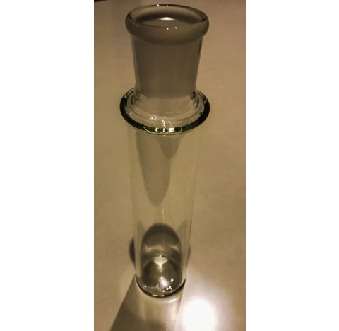 Tube à minéralisation DCO à fond plat pour minéralisateur DCO Behr avec rodage 29/32 et colerette di