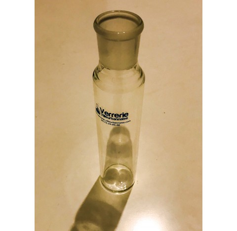 Tube fond plat 29/32 diametre 44 mm hauteur 205 mm