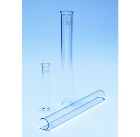 Tube a essai bord evase 18x150, environ 28ml
