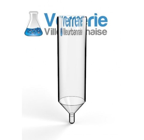 Tube Zymark 1 trait de jauge 1 ml diamètre externe 50 mm épaisseur 2.5 mm