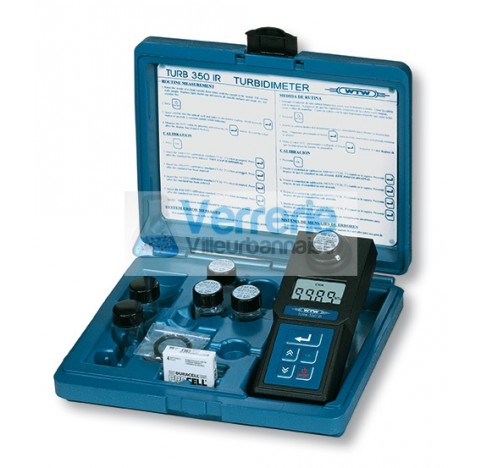 Turbidimetre WTW portable LED infrarouge conforme DIN EN 27027 ISO 7027vec calibration automatique  