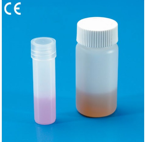 Flacon pour scintillation HDPE  diam.13,71mm 4ml (2 sachets de 1000p) plastique Kartell