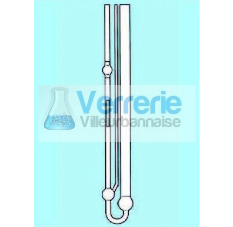 Viscosimetres micro Ubbelohde (DIN) pour series de dilution, a niveau suspendu pour la deter. de la 
