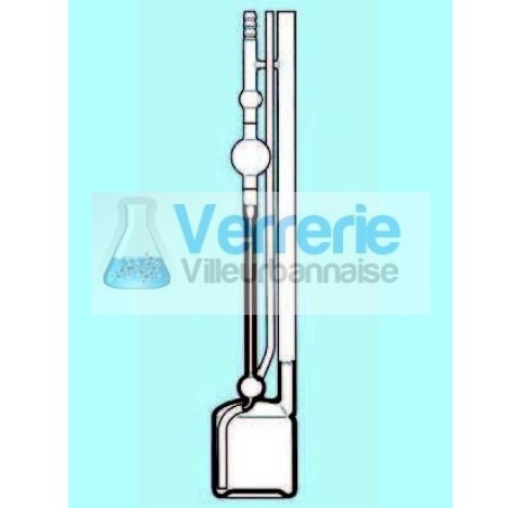 Viscosimetres pour series de dilution, a niveau suspendu selon le principe des viscosimetres Ubbeloh
