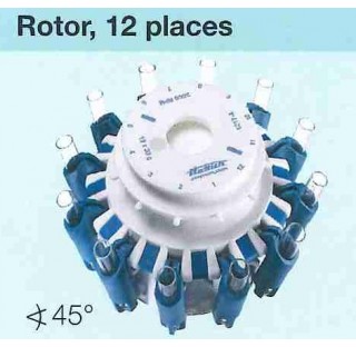 Rotor 12 places pour Rotolavit (tube 13 x 75 mm) Hettich