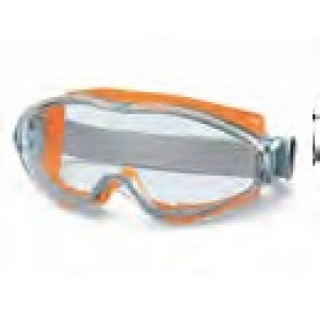 Lunettes de protection Ultravision, verres anti choc avecsysteme de purge , orange ,DIN/EN.