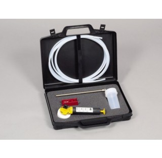 Echantillonneur MiniSampler en PTFE Coffret complet compose de : pompe a vide , 10 flacons en PFA 10