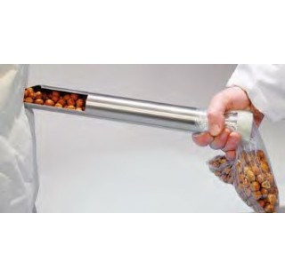 Preleveur tubus , echantillonneur diametre 40 mm longueur 400 mm en inox V4A pour produits en vrac d