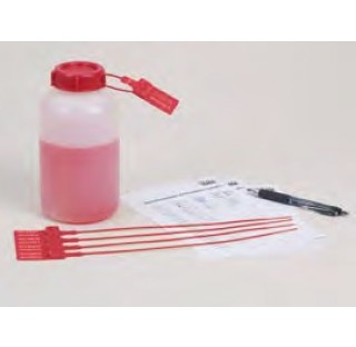 Plomb SampleSafe diametre 2mm longueur 260 mm couleur rouge , 100 pieces par pack
