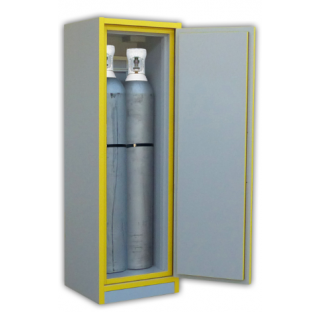 Armoire de securite 30 minutes EN14470--2 pour bouteille de gaz, une porte,dimensions exterieures (H