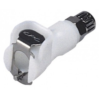 Raccord rapide pour tuyau diametre interne 4 mm externe 6 mm en PP longueur 44 mm accouplement avec 