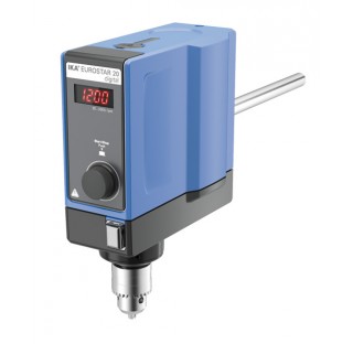 Agitateur mecanique EUROSTAR 20 Digital  IKA capacite d'agitation 15 litres , vitesse 0/30-2000 rpm,