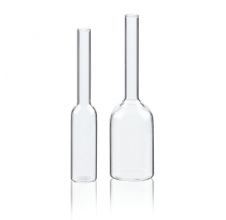 Ampoule pre-decoupee standard 7 ml en verre borosilicate (Boite de 25). Ampoule etalon WHEATON. Conv