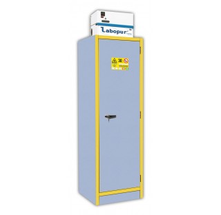 Armoire de securite 30 mn a ventilation filtrante 130 litres, une porte pleine, dimensions exterieur