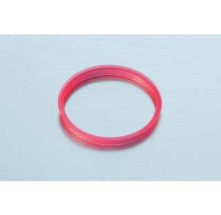 Bague de deversement en ETFE, GL 32, rouge