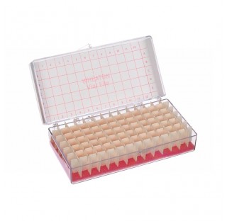 Boite M-T Vial File, pouvant contenir jusqu'a 60 fioles de 2 ml (Boite de 6)