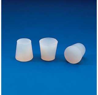 Bouchon Silicone diam sup x inf : 15x11 mm hauteur : 18mm Bouchon conique Silicone plastique Kartell