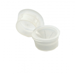 Bouchon a pression, 15 mm, naturel (Boite de 1000)