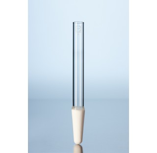 Bougie filtrante DURAN, forme conique, sans tube, 24 x 200 mm, POR. 1