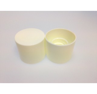 Capsule double jupe Europa 5 en polypropylene blanc autojointante bague EUR5