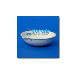 Capsule d'evaporation en porcelaine semi-profonde diametre 142mm volume325ml  condtionnement de 5 pi