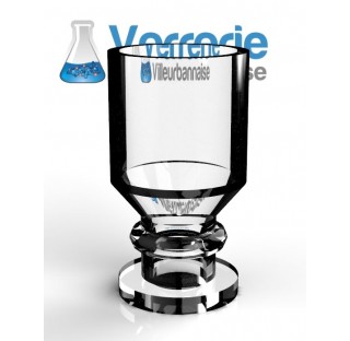 Cellule de franz 5-6ml : compartiment donneur en verre borosilicate (possiblité de les réaliser sur 