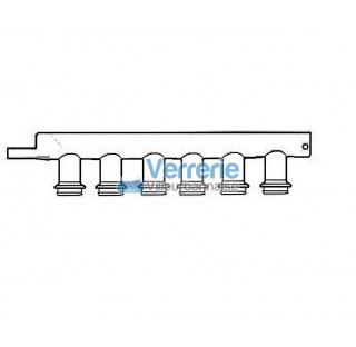 Collecteur de fumee 4 postes pour tube a mineraliser Type Buchi ou autre