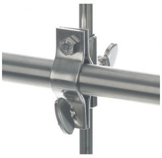Connecteur de tube diam 26,9 mm - 12 mm en inox