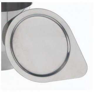Couvercle nickel diam 20 mm pour creuset nickel nickel 99,5 pour cent