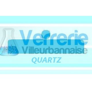 Couvercle quartz pour creuset diam : 45mm haute temperature verre silice incineration dessication co