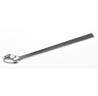 Cuillere inox longxlarg de cuillere 30x26mm long totale 200mm cuillere inox de laboratoire,